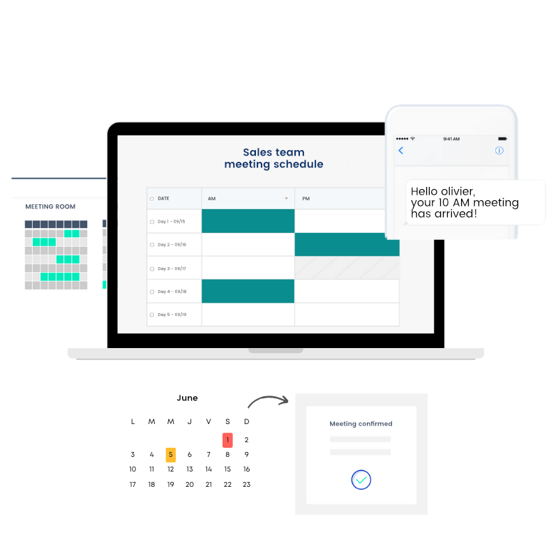 Appointment scheduling and reception software for trade shows Appointment scheduling and reception software for trade shows